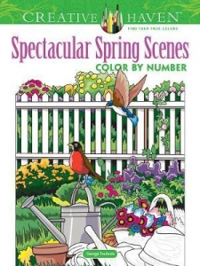 Spectacular Spring Scenes Color by Number
