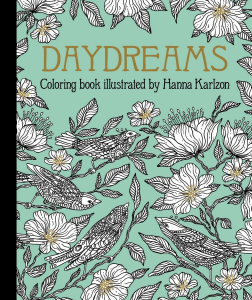 Daydreams Coloring Book. English edition of DAGDROMMAR