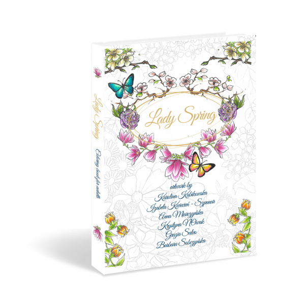 Lady Spring Coloring book