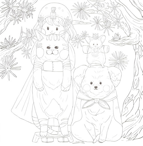 Saesaemi's Daily Coloring Book