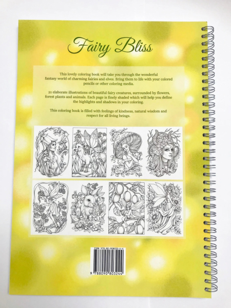 Fairy Bliss Coloring book