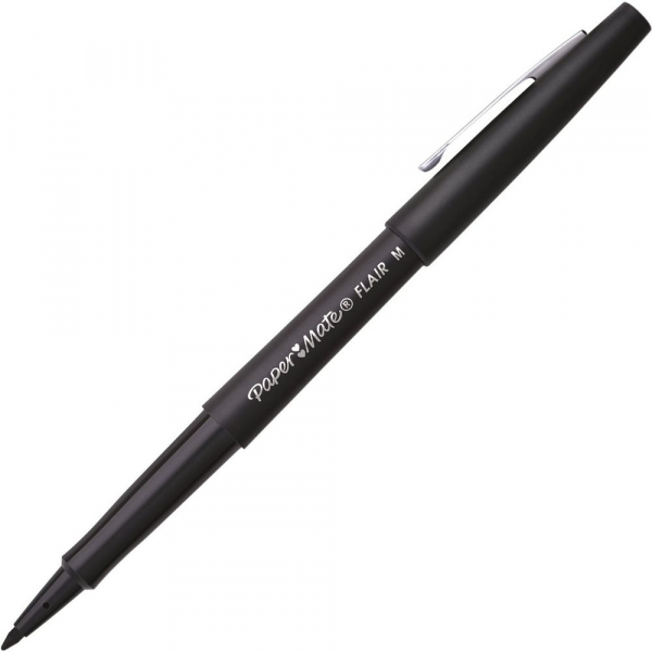 FLAIR medium Paper Mate Black Felt Tip Pen