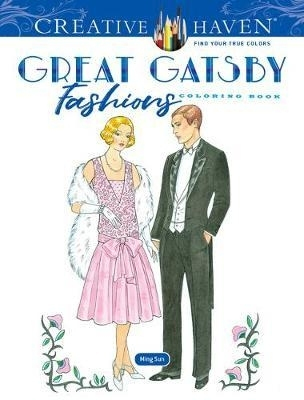 Great Gatsby Fashions Coloring Book