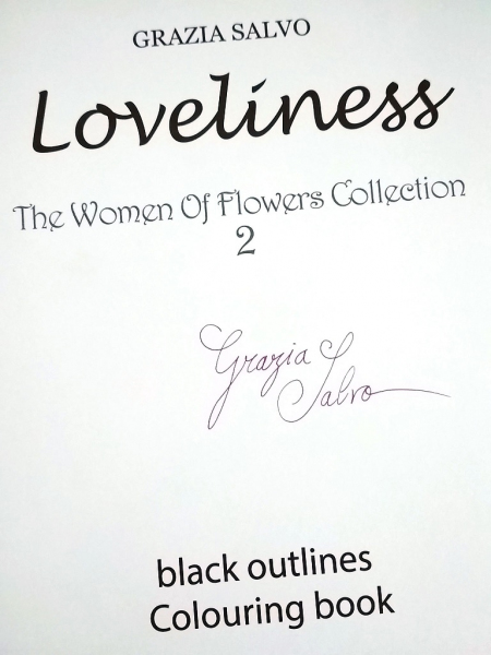[DEFECT] Loveliness. Autographed book