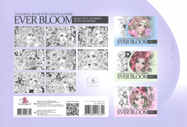 Ever Bloom - 4 issues for coloring