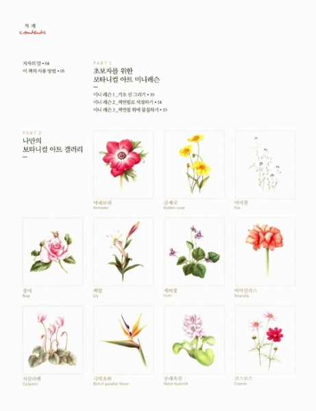 Botanical Art Coloring Book: Flower Edition