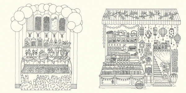 Rooms of Wonder : Step Inside this Magical Colouring Book