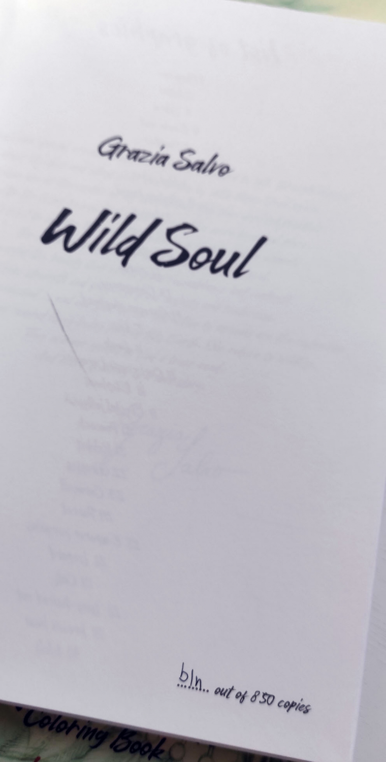 Wild Soul. Coloring book. Wydanie I ( bez numerów) w Portrety, postacie