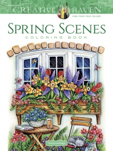 Spring Scenes Creative Haven. Wiosenne motywy