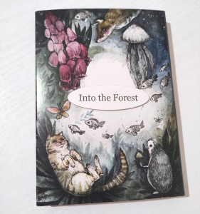 Spirits of Nature: Into the Forest - coloring postcards