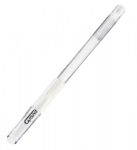 Biały długopis żelowy 0,5 mm