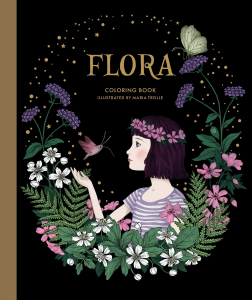 Flora Coloring Book. Edycja amerykańska