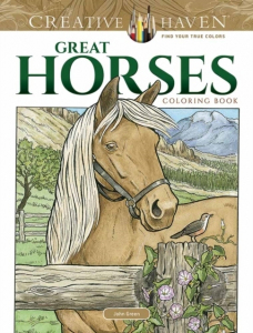 Great Horses Coloring Book