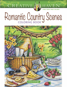 Romantic Country Scenes Coloring Book