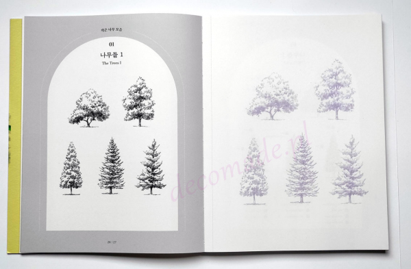 [DEFEKT] Tree Landscape Coloring Book