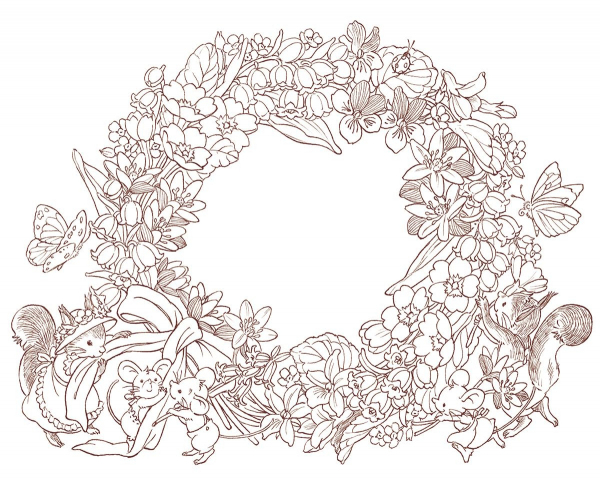 Seasonal Wreaths of plants and friends