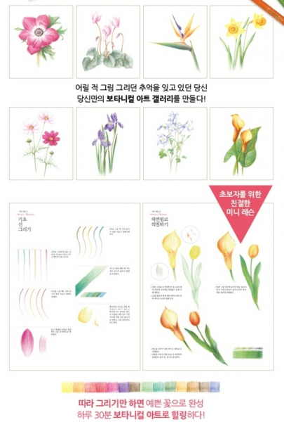 Botanical Art Coloring Book: Flower Edition