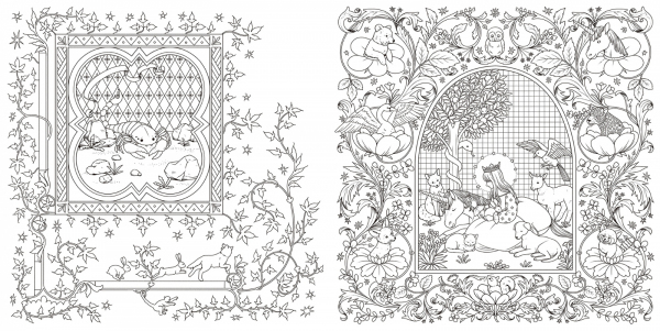 Coloring book of Secret Dream Story